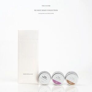 The Favori Nuance Silky Collection nail art potted gel texture Korea Japan nails
